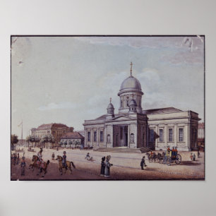 Poster A igreja do castelo e da catedral, Berlim