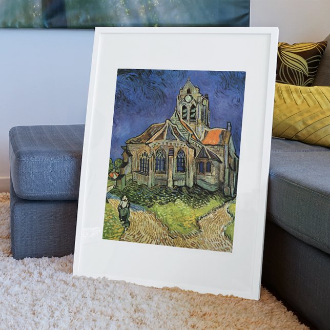 Poster A Igreja em Auvers por Vincent van Gogh (Criador carregado)