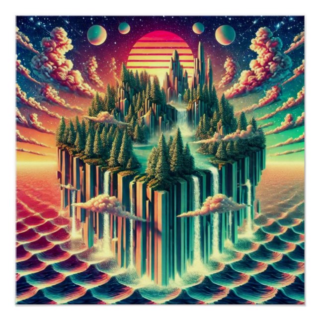 Pôster A Ilha do Sonho: Uma Viagem Metáfora (Frente)