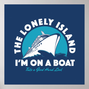 Poster A Ilha Solitário - Dê Uma Olhada