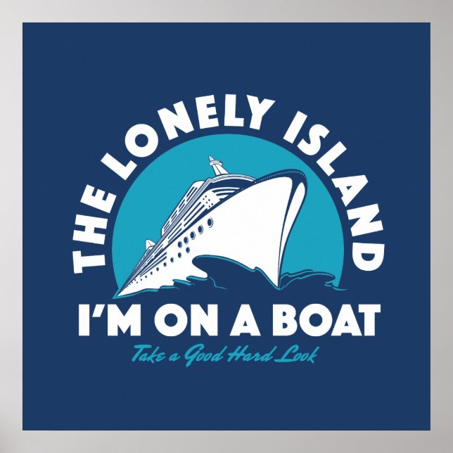 Poster A Ilha Solitário - Dê Uma Olhada (Frente)