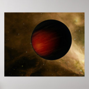 Pôster A ilustração de um Jupiter quente chamou HD