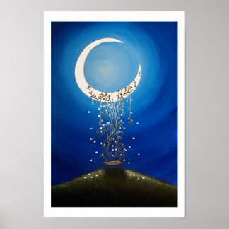 Poster A Ilustração do Swing de Desejo