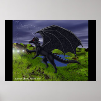 Pôster A imagem do dragão