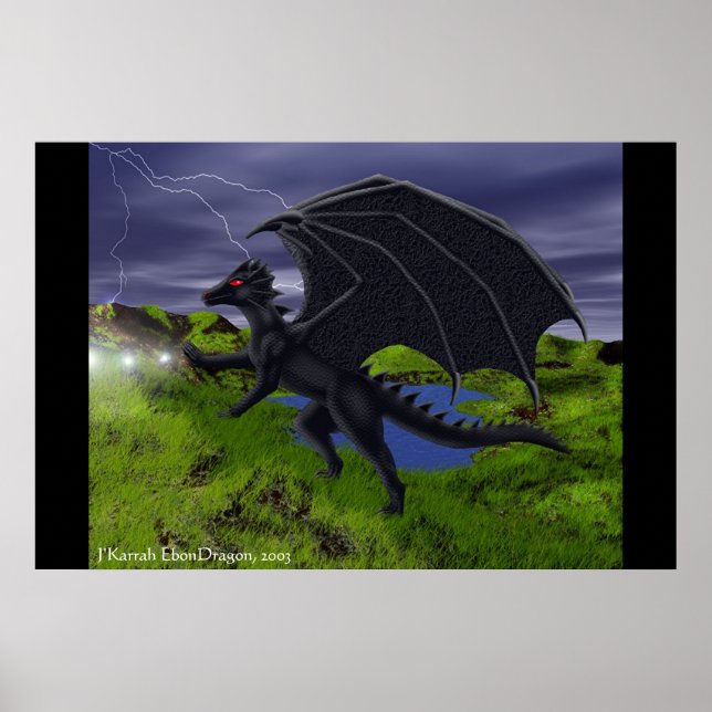 Pôster A imagem do dragão (Frente)