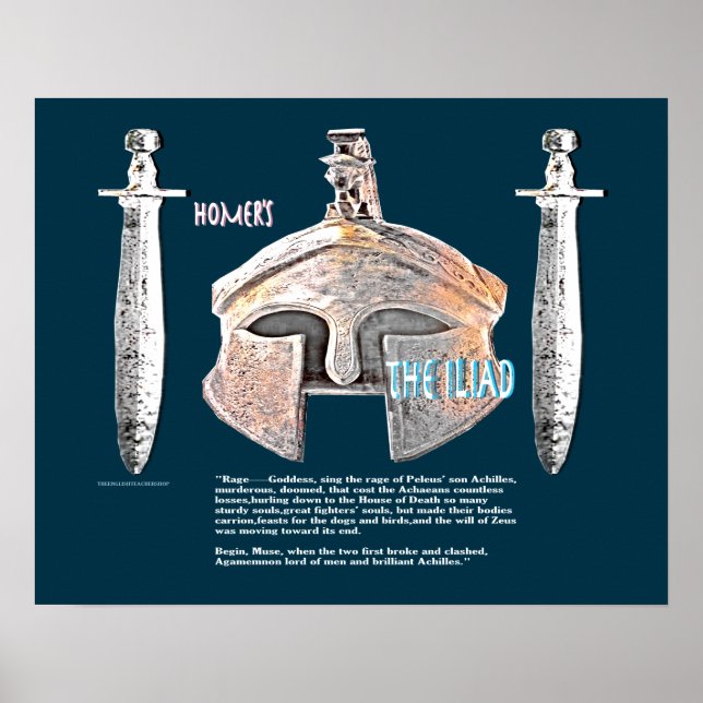 Pôster A imagem/texto Iliad (Frente)