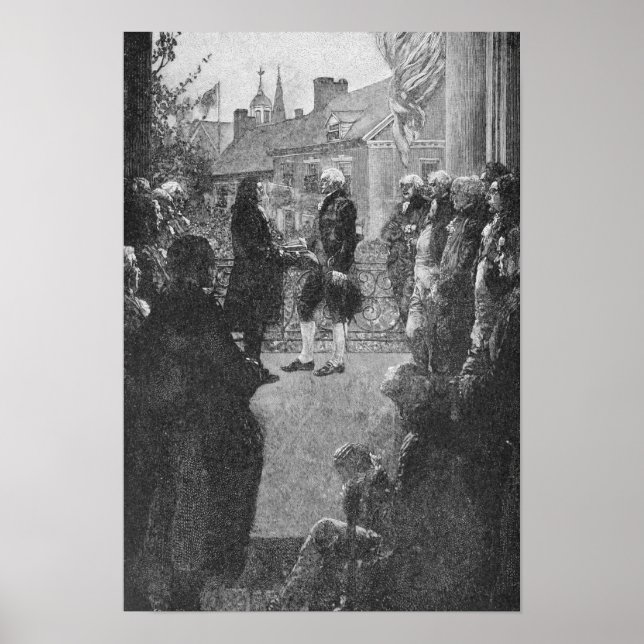 Pôster A Inauguração (Frente)