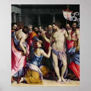 Pôster A incredulidade de St Thomas, c.1547