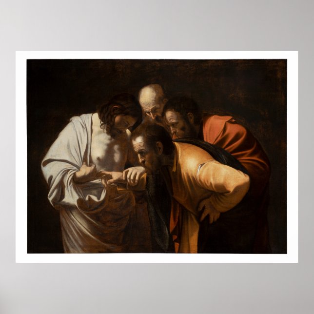 Poster A Incredulidade do Santo Thomas (Frente)