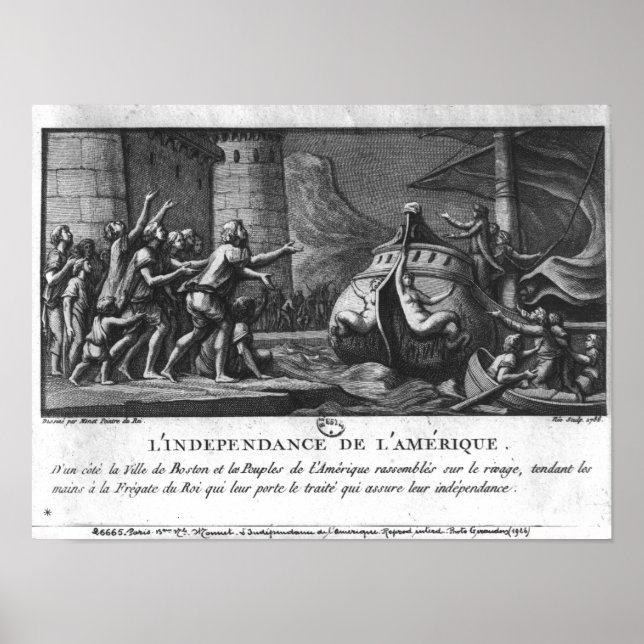 Pôster A Independência Americana (Frente)