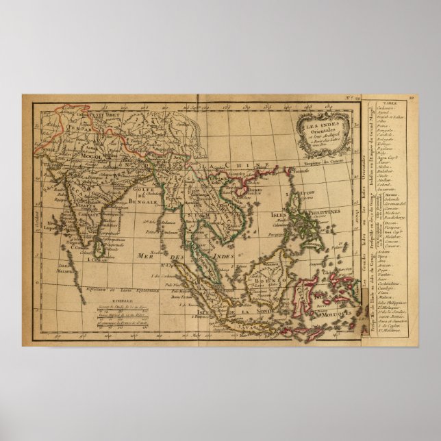 Poster A Índia Oriental (Frente)