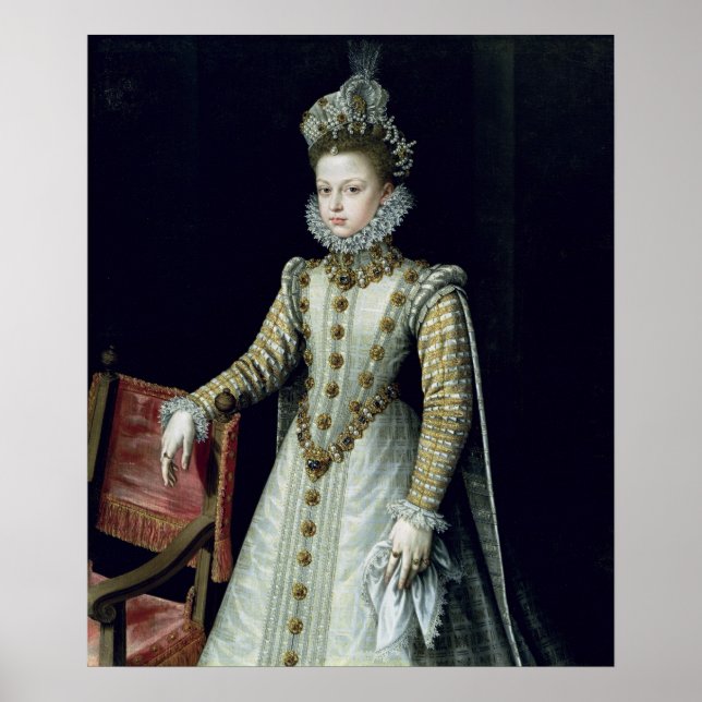 Pôster A Infanta Isabel Clara Eugenie 1579 (Frente)
