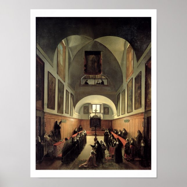 Pôster A iniciação de um jovem novice de Albano no (Frente)