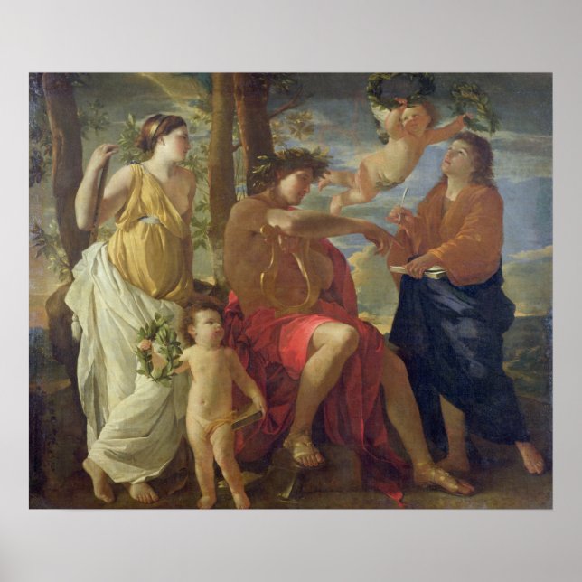 Poster A inspiração do poeta (Frente)