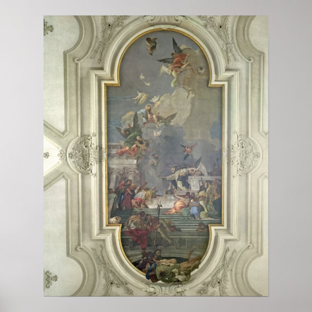 Pôster A Instituição do Rosário por Ruas. Dominic (Fres) (Frente)