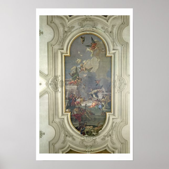 Pôster A Instituição do Rosário por Ruas. Dominic (Fres) (Frente)