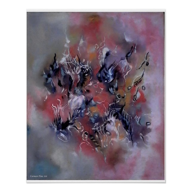 Pôster "A Intensidade Modular". Poster Brilhante (Frente)