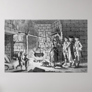 Pôster A introdução do Dr. Samuel Johnson a uma Highland