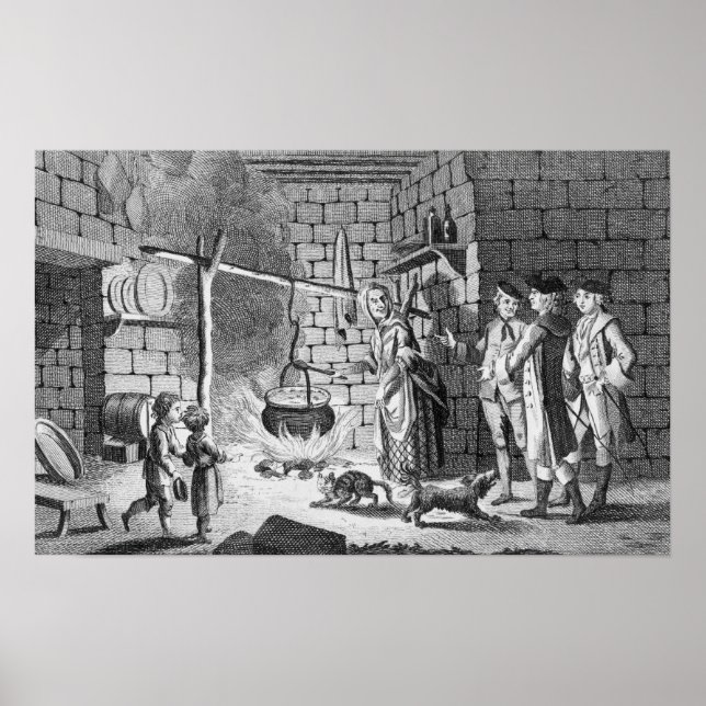 Pôster A introdução do Dr. Samuel Johnson a uma Highland (Frente)