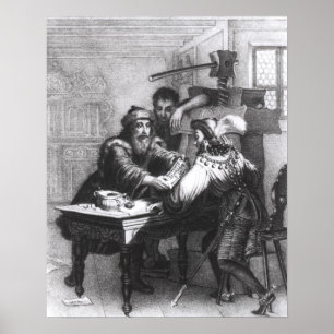 Pôster A invenção da impressão, 1827