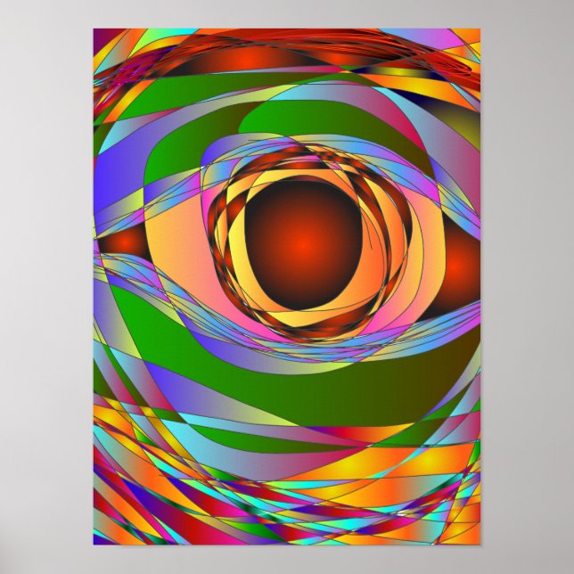 Poster A janela para sua alma (Frente)