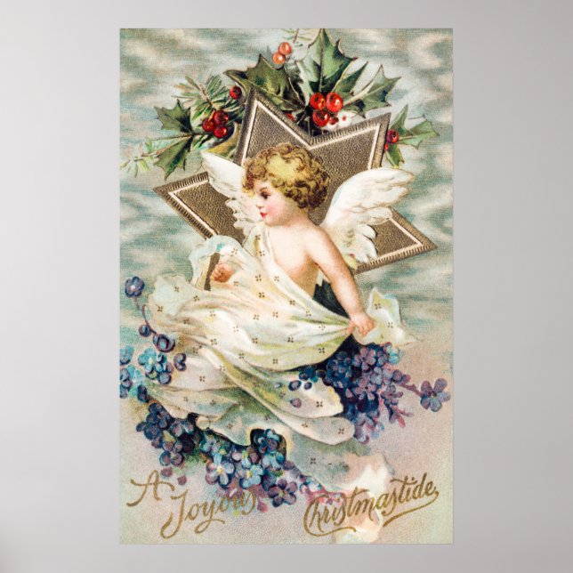 Poster A Joyous Christmastide (1908) apresentada por Inte (Frente)