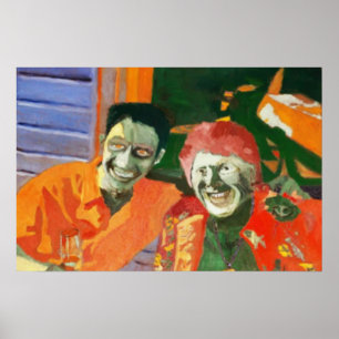 POSTER A JUVENTUDE E A BELEZA COMPARTILHAM UMA RIDA