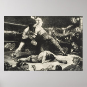 Poster A Knock-Out - George Bellows - 1921
