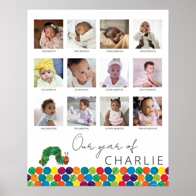 Poster A Lagarta Faminta | Colagem de 1rua de Bebê (Frente)