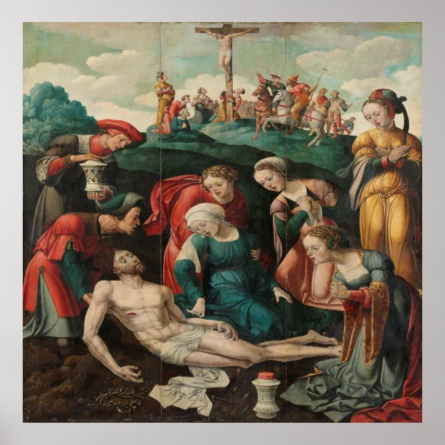 Poster A Lamentação de Cristo  (Frente)