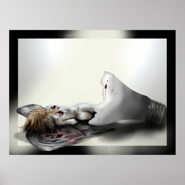 Poster A lâmpada (Frente)