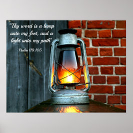 Poster A lâmpada