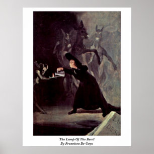 Pôster A lâmpada do diabo por Francisco De Goya
