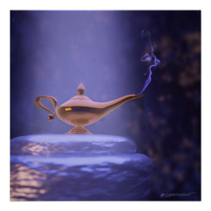 Pôster A lâmpada do Genie