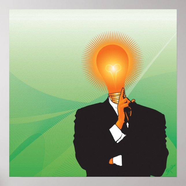 Pôster A lâmpada mais brilhante na gaveta da faca (Frente)