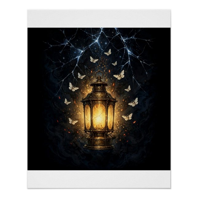 Pôster A Lanterna do Iluminador — Poster de Arte (Frente)