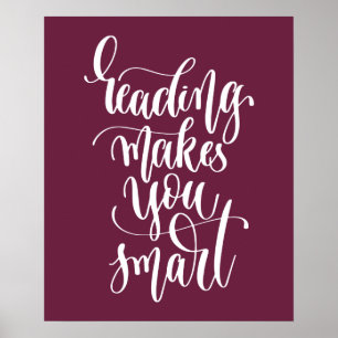 Poster A leitura fá-lo esperto