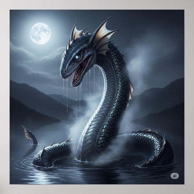 Poster A lenda de Nessie (Frente)