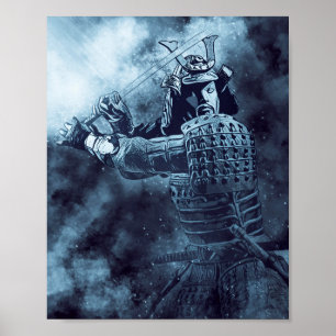 Poster A Lendária Lendária Mítica do SAMURAI, Guerreir