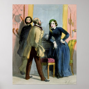 Pôster A leoa literária, 'de Femmes de Paris