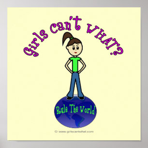 Pôster A Leve Regra A Garota Do Mundo