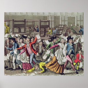Pôster A liberdade de imprensa, 1797