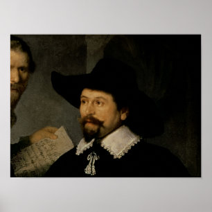 Pôster A lição da anatomia do Dr. Nicolaes Tulp, 1632