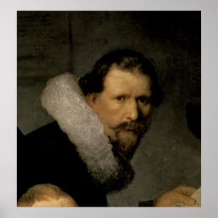 Pôster A lição da anatomia do Dr. Nicolaes Tulp, 1632