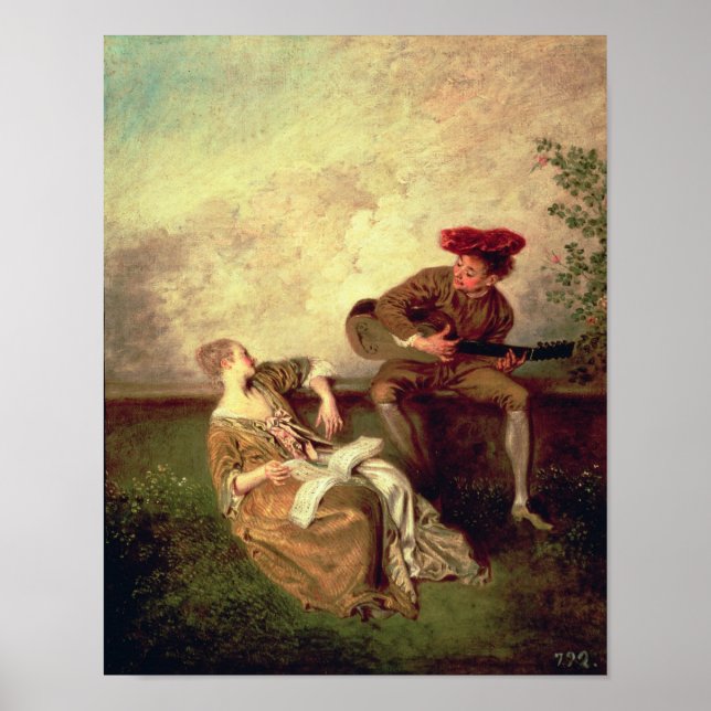 Pôster A lição de cantar (Frente)