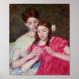 Poster A lição de crochê (duas irmãs)