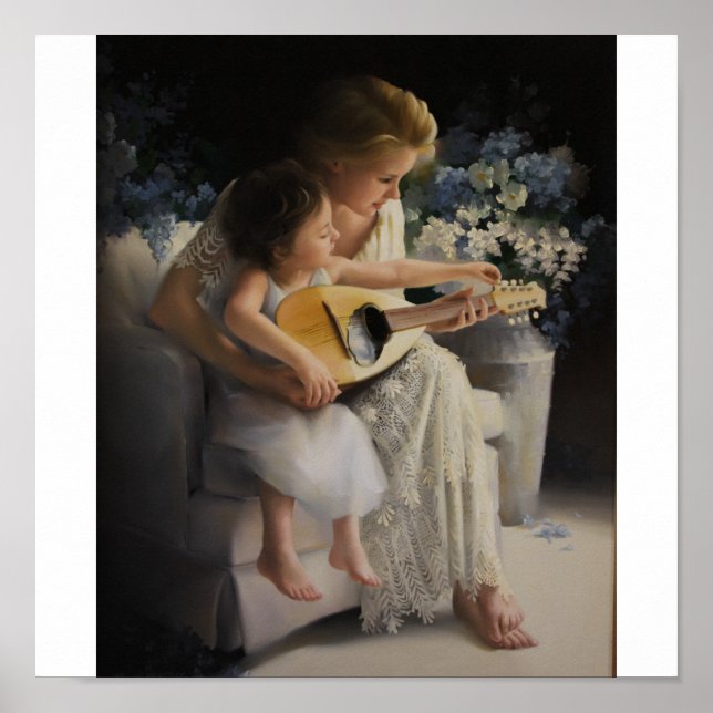 Pôster A lição de música (Frente)