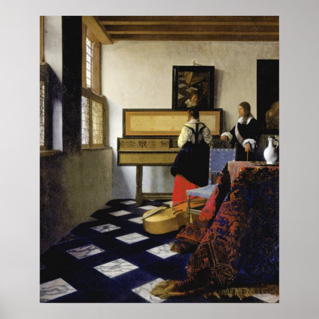 Poster A lição de música (Frente)