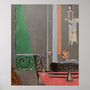 Poster A lição de Piano de Matisse