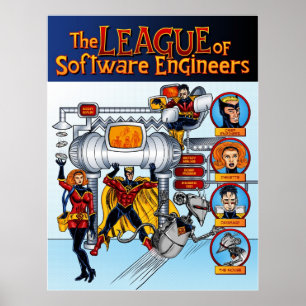 Poster A liga de Software Engineers